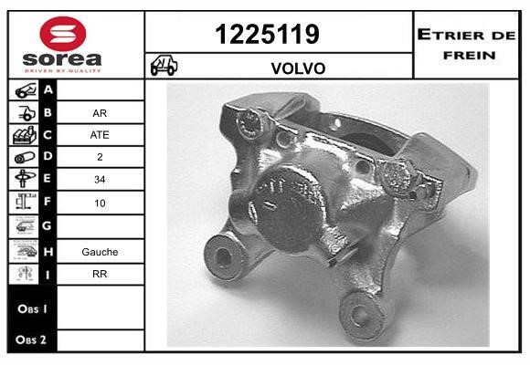 SNRA 1225119 Brake caliper 1225119: Buy near me in Poland at 2407.PL - Good price!