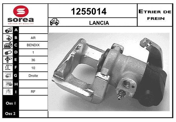 SNRA 1255014 Суппорт тормозной 1255014: Отличная цена - Купить в Польше на 2407.PL!