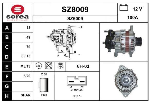 SNRA SZ8009 Generator SZ8009: Kaufen Sie zu einem guten Preis in Polen bei 2407.PL!