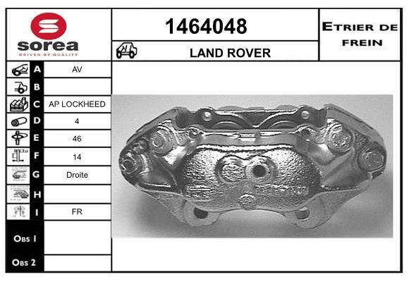 SNRA 1464048 Brake caliper 1464048: Buy near me at 2407.PL in Poland at an Affordable price!