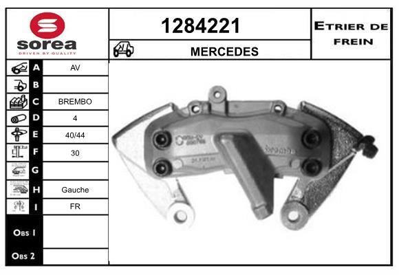 SNRA 1284221 Brake caliper 1284221: Buy near me in Poland at 2407.PL - Good price!