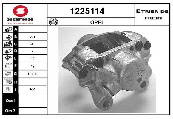 SNRA 1225114 Суппорт тормозной 1225114: Отличная цена - Купить в Польше на 2407.PL!