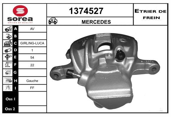 SNRA 1374527 Brake caliper 1374527: Buy near me in Poland at 2407.PL - Good price!