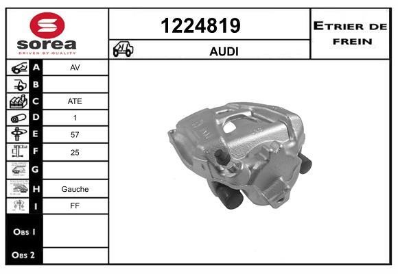 SNRA 1224819 Brake caliper 1224819: Buy near me at 2407.PL in Poland at an Affordable price!
