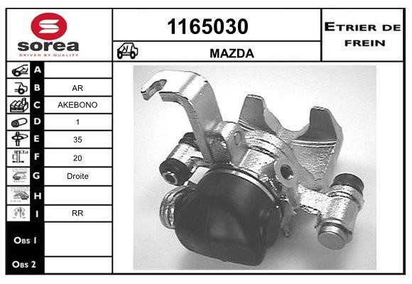 SNRA 1165030 Bremssattel 1165030: Kaufen Sie zu einem guten Preis in Polen bei 2407.PL!