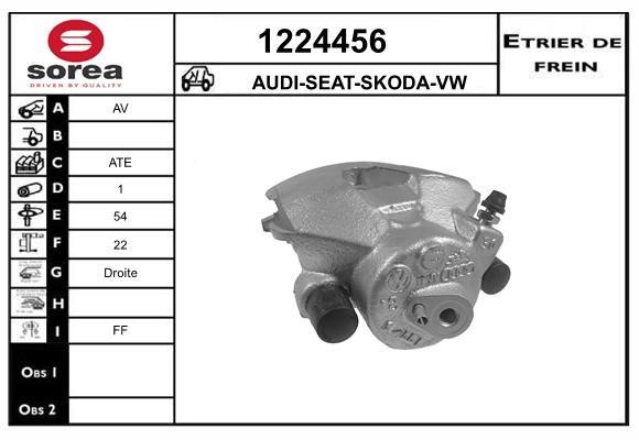 SNRA 1224456 Brake caliper 1224456: Buy near me in Poland at 2407.PL - Good price!