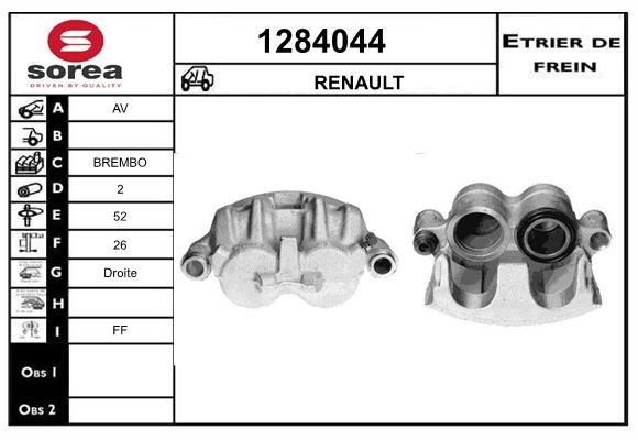 SNRA 1284044 Brake caliper 1284044: Buy near me in Poland at 2407.PL - Good price!
