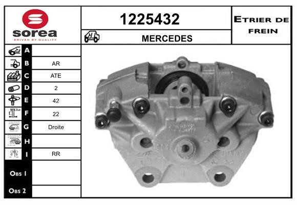 SNRA 1225432 Bremssattel 1225432: Kaufen Sie zu einem guten Preis in Polen bei 2407.PL!
