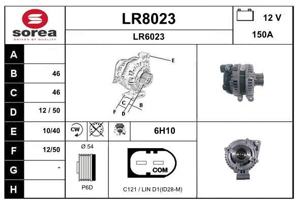 SNRA LR8023 Генератор LR8023: Приваблива ціна - Купити у Польщі на 2407.PL!