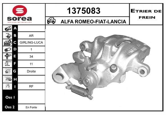 SNRA 1375083 Brake caliper 1375083: Buy near me in Poland at 2407.PL - Good price!