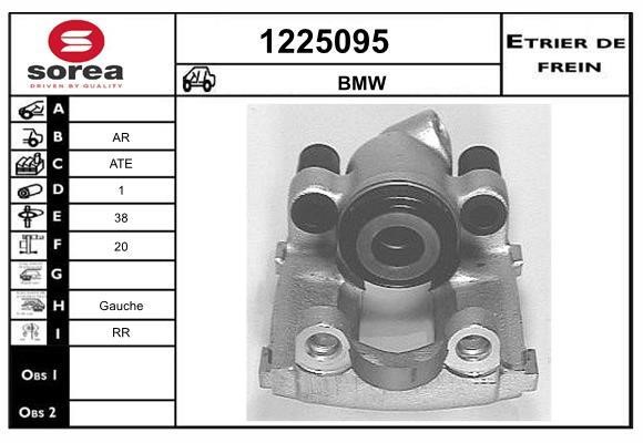 SNRA 1225095 Суппорт тормозной 1225095: Отличная цена - Купить в Польше на 2407.PL!
