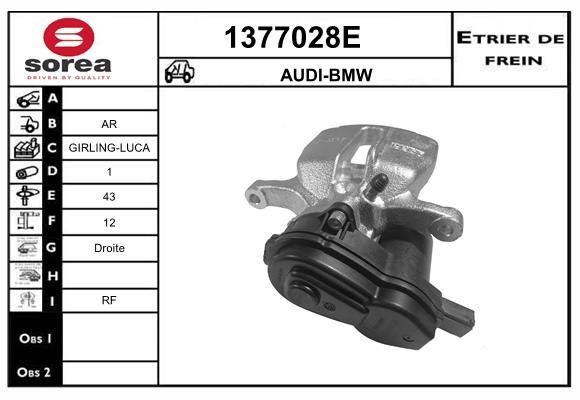 SNRA 1377028E Brake caliper 1377028E: Buy near me in Poland at 2407.PL - Good price!