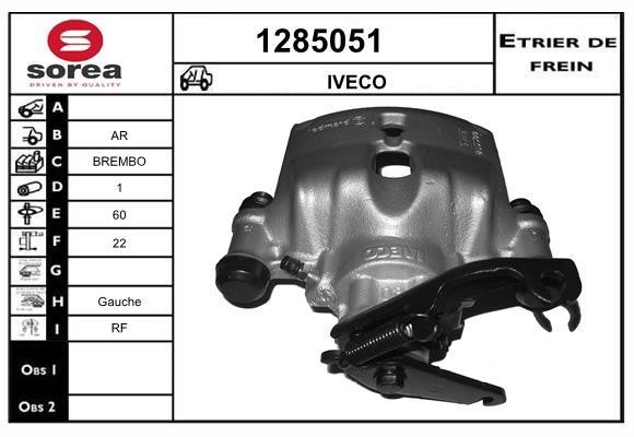 SNRA 1285051 Brake caliper 1285051: Buy near me in Poland at 2407.PL - Good price!