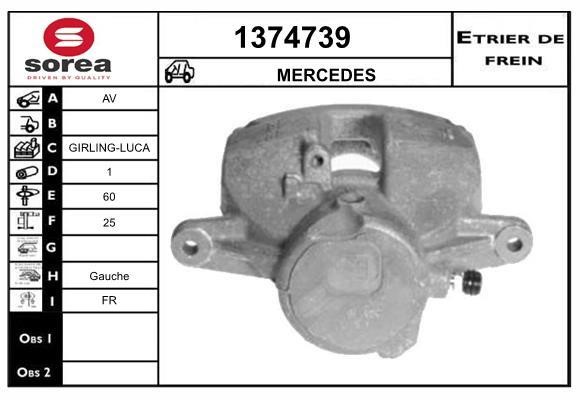 SNRA 1374739 Bremssattel 1374739: Kaufen Sie zu einem guten Preis in Polen bei 2407.PL!