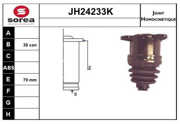 SNRA JH24233K Комплект шарнірів, приводний вал JH24233K: Приваблива ціна - Купити у Польщі на 2407.PL!