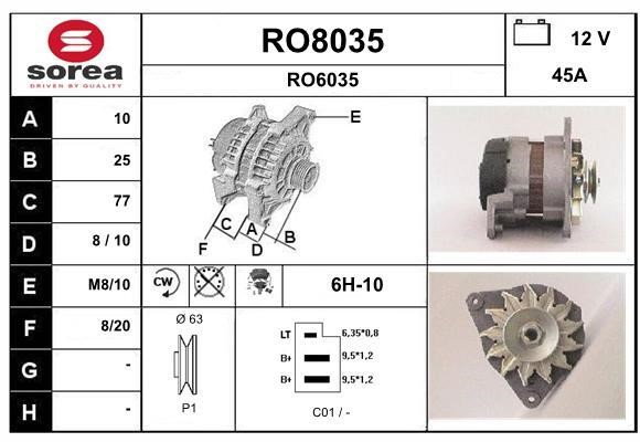 SNRA RO8035 Generator RO8035: Kaufen Sie zu einem guten Preis in Polen bei 2407.PL!