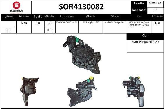 SNRA SOR4130082 Насос гидроусилителя руля SOR4130082: Отличная цена - Купить в Польше на 2407.PL!