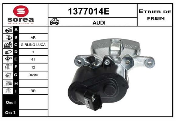 SNRA 1377014E Суппорт тормозной 1377014E: Отличная цена - Купить в Польше на 2407.PL!