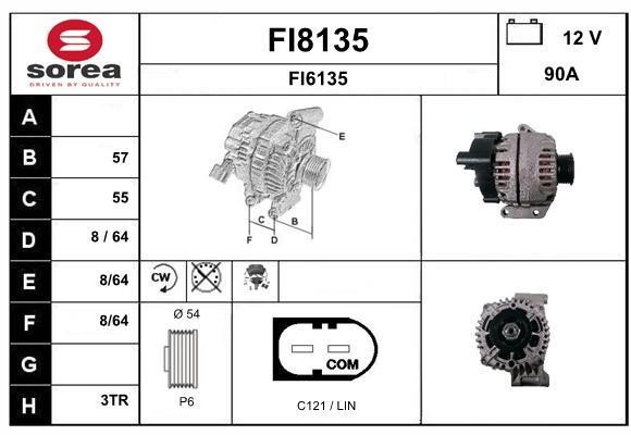 SNRA FI8135 Generator FI8135: Kaufen Sie zu einem guten Preis in Polen bei 2407.PL!