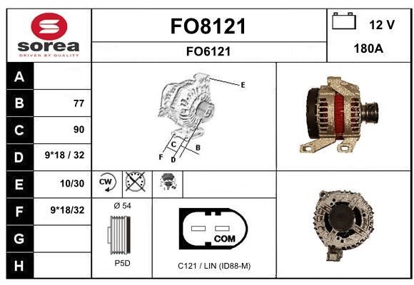 SNRA FO8121 Generator FO8121: Kaufen Sie zu einem guten Preis in Polen bei 2407.PL!