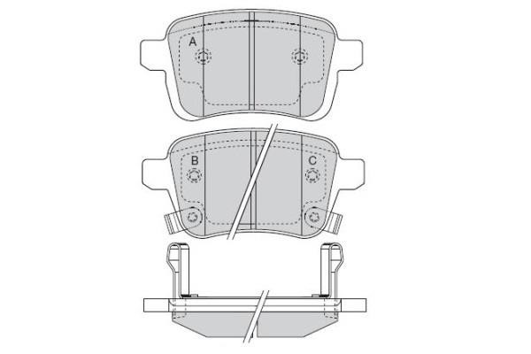 Fremax FBP1978 Front disc brake pads, set FBP1978: Buy near me in Poland at 2407.PL - Good price!