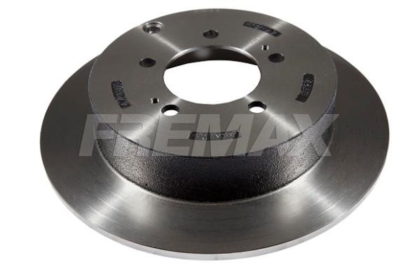 Fremax BD-4650 Rear brake disc, non-ventilated BD4650: Buy near me at 2407.PL in Poland at an Affordable price!
