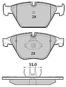 Fremax FBP-1858 Тормозные колодки дисковые, комплект FBP1858: Отличная цена - Купить в Польше на 2407.PL!