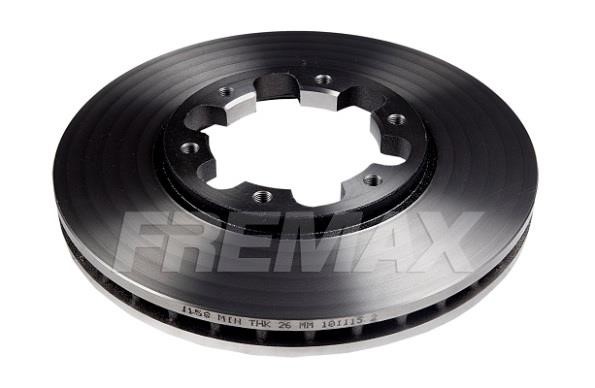Fremax BD1158 Front brake disc ventilated BD1158: Buy near me in Poland at 2407.PL - Good price!