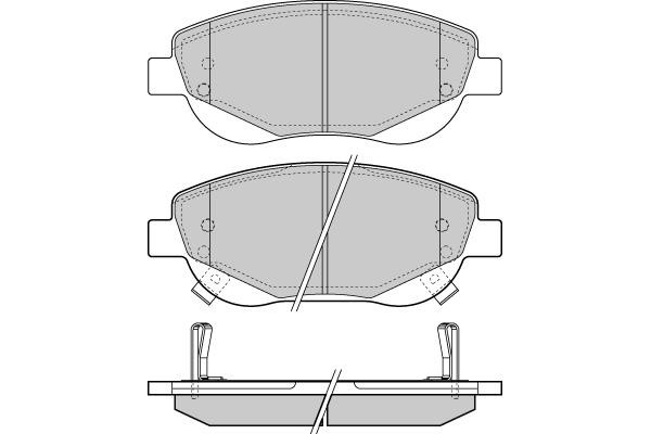 Fremax FBP-1959 Brake Pad Set, disc brake FBP1959: Buy near me in Poland at 2407.PL - Good price!