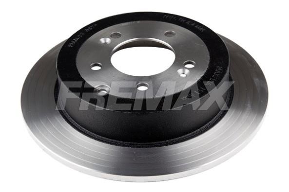 Fremax BD-0579 Rear brake disc, non-ventilated BD0579: Buy near me in Poland at 2407.PL - Good price!
