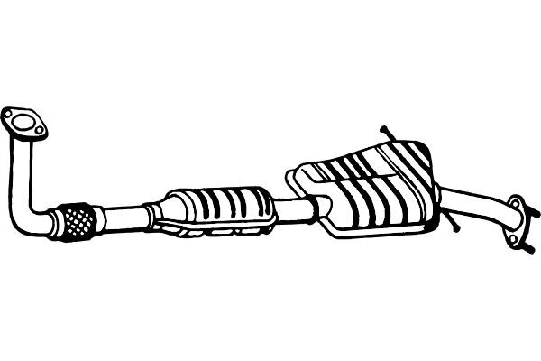 Fenno P9506DCAT Catalytic Converter P9506DCAT: Buy near me in Poland at 2407.PL - Good price!