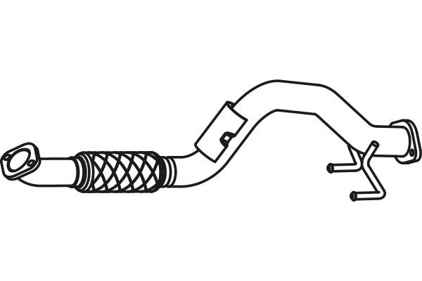 Fenno P72066 Exhaust pipe P72066: Buy near me in Poland at 2407.PL - Good price!