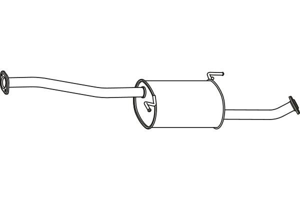 Fenno P41049 Проміжний глушник P41049: Приваблива ціна - Купити у Польщі на 2407.PL!