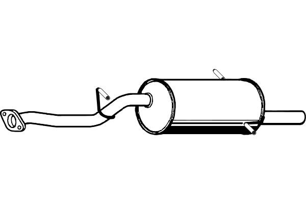 Fenno P60017 End Silencer P60017: Buy near me in Poland at 2407.PL - Good price!