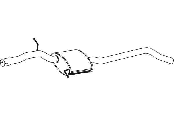 Fenno P11065 Средний глушитель выхлопных газов P11065: Отличная цена - Купить в Польше на 2407.PL!