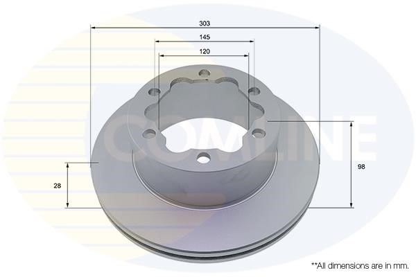 Comline ADC2999V Bremsscheibe ADC2999V: Kaufen Sie zu einem guten Preis in Polen bei 2407.PL!