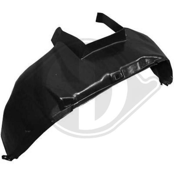 Diederichs 1265017 Fender liner front left 1265017: Buy near me in Poland at 2407.PL - Good price!