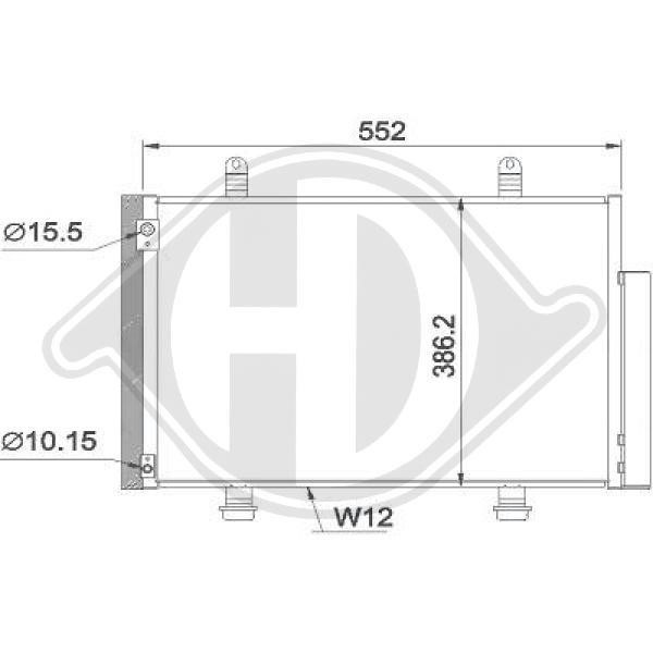 Diederichs DCC1795 Cooler Module DCC1795: Buy near me in Poland at 2407.PL - Good price!