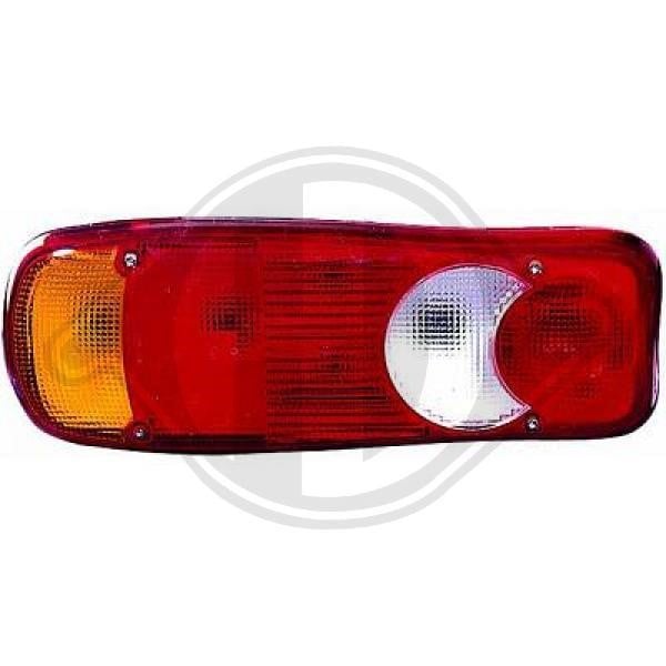 Diederichs 3484893 Tail lamp left 3484893: Buy near me in Poland at 2407.PL - Good price!