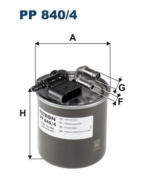 Filtron PP840/4 Fuel filter PP8404: Buy near me in Poland at 2407.PL - Good price!