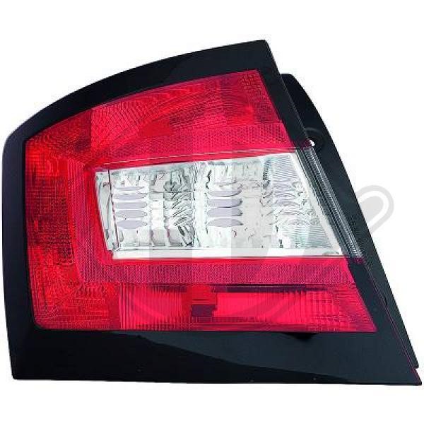 Diederichs 7807091 Tail lamp left 7807091: Buy near me in Poland at 2407.PL - Good price!