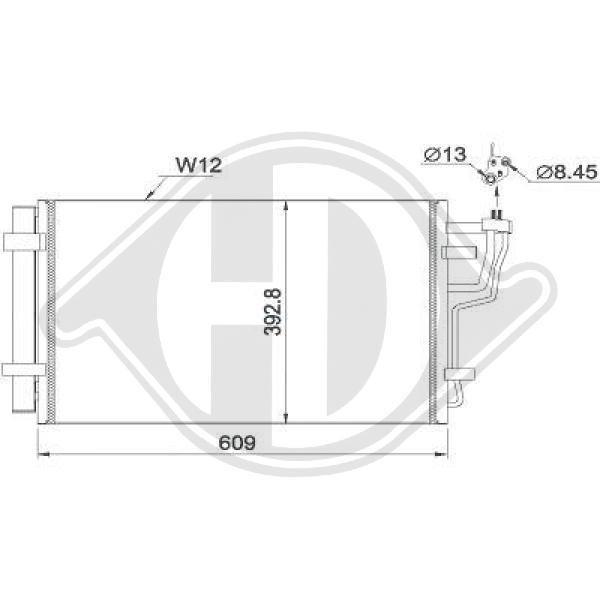 Diederichs DCC1933 Cooler Module DCC1933: Buy near me in Poland at 2407.PL - Good price!