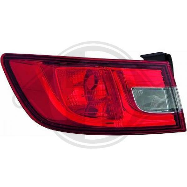 Diederichs 4416191 Tail lamp left 4416191: Buy near me at 2407.PL in Poland at an Affordable price!