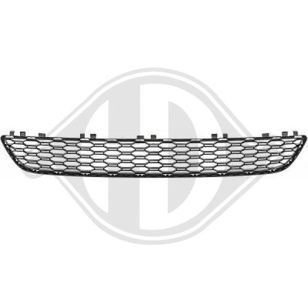 Diederichs 1226345 Front bumper grill 1226345: Buy near me in Poland at 2407.PL - Good price!