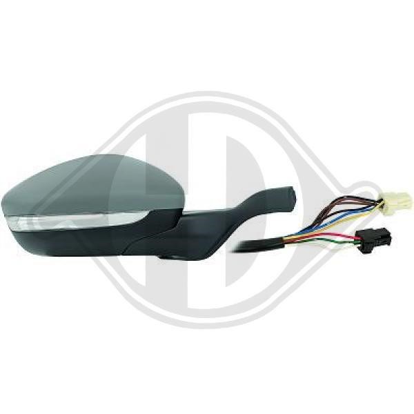 Diederichs 4227225 Rearview mirror external left 4227225: Buy near me in Poland at 2407.PL - Good price!
