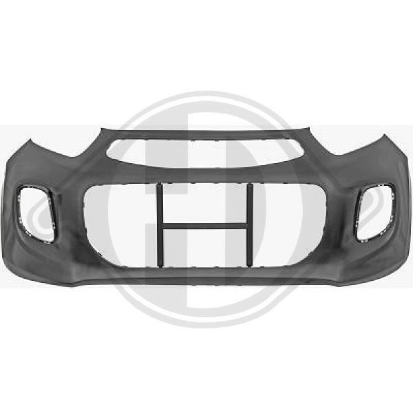 Diederichs 6507050 Front bumper 6507050: Buy near me in Poland at 2407.PL - Good price!