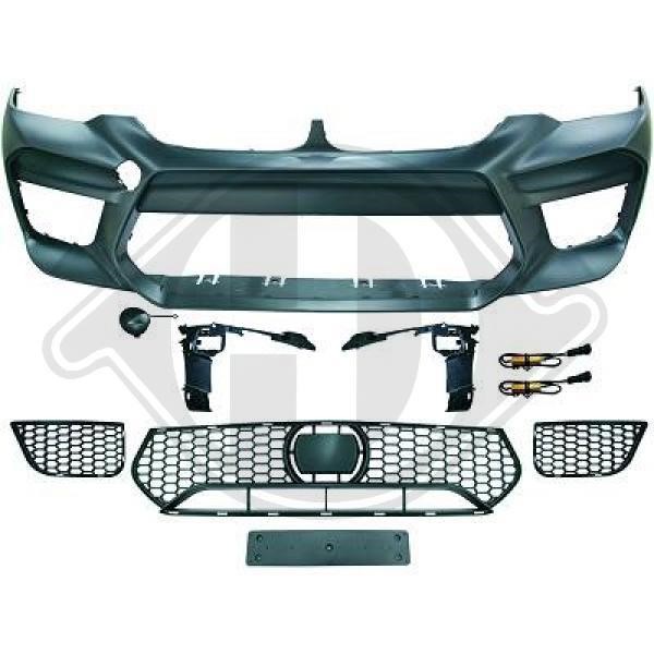 Diederichs 1226250 Front bumper 1226250: Buy near me in Poland at 2407.PL - Good price!