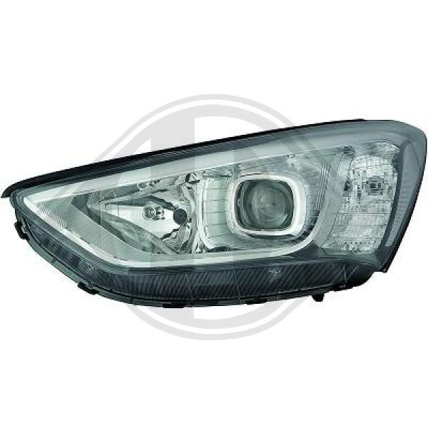 Diederichs 6872080 Headlight right 6872080: Buy near me in Poland at 2407.PL - Good price!