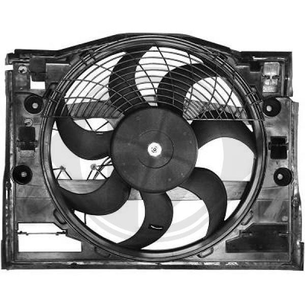 Diederichs DCL1008 Hub, engine cooling fan wheel DCL1008: Buy near me in Poland at 2407.PL - Good price!