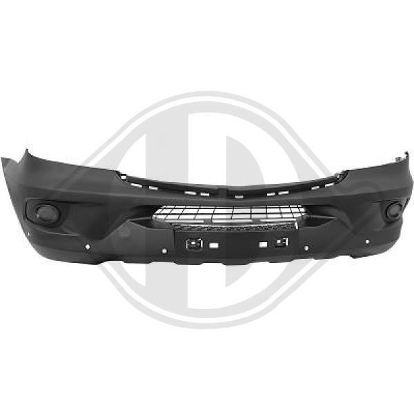 Diederichs 1663153 Front bumper 1663153: Buy near me in Poland at 2407.PL - Good price!
